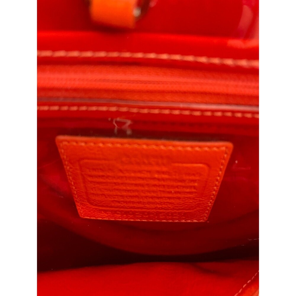 Coach 15021 Transparent Clear Red Tote Colette Rare Plastic Beach Bag - Picture 2 of 7